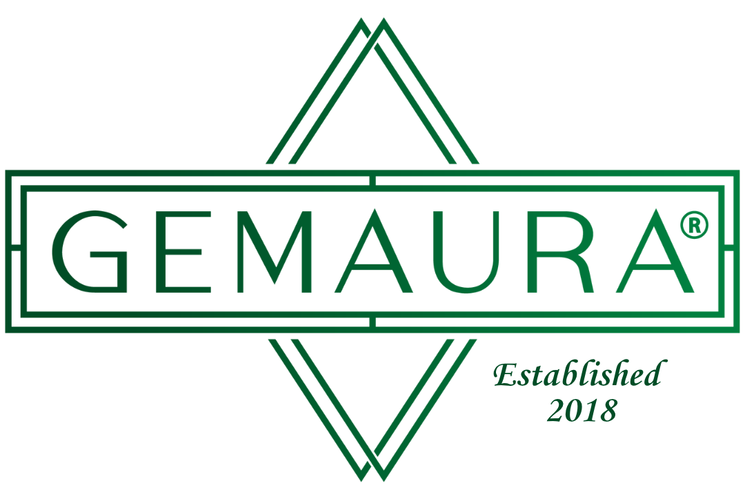 Gemaura® logo.  The brand was established in 2018.